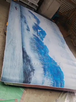 3d Fluffy Carpet 7x10 Ft – Modern Living Room Rug