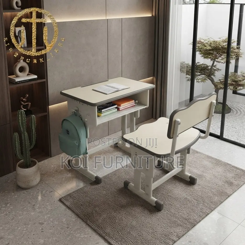 Home Desk; Adjustable Reclining Kids Desk Chair Set