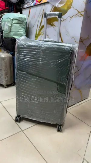 Xl Xl Large Rubber Unbreakable Suitcase Height 75cm 4500 Jungle Green