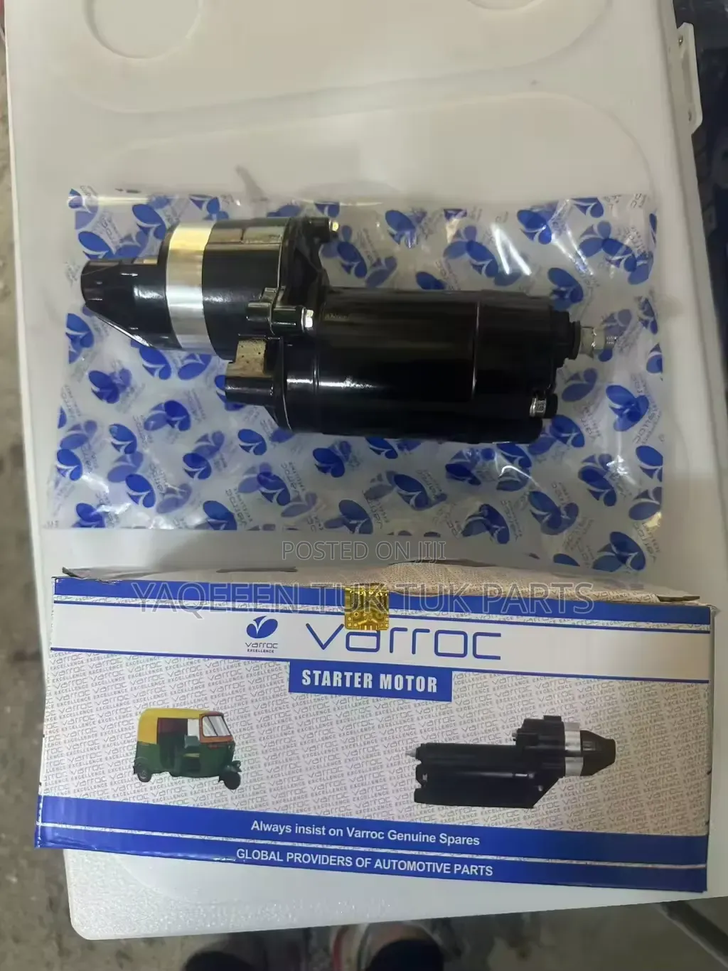 Bajaj RE Varroc Starter