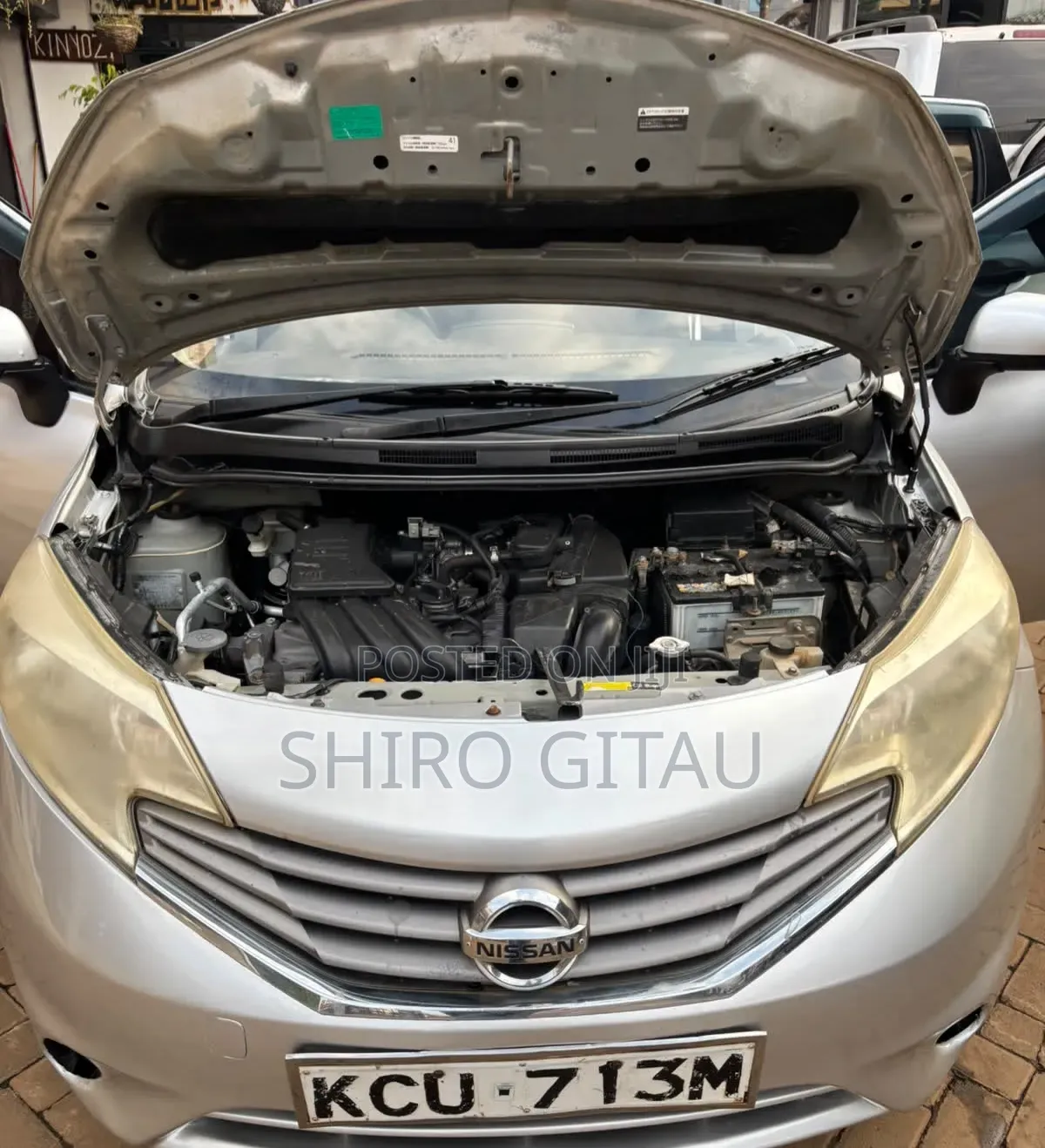 Nissan Note 2012 Silver