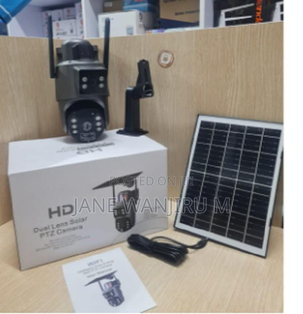 Ubox 4mp Dual Lens Solar PTZ 4g Security Camera