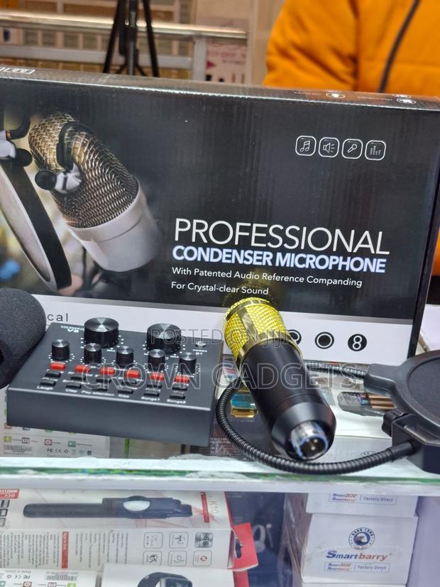 Bm800 V8 Live Streaming Microphone Kit for Youtube Tiktok - thumbnail 2
