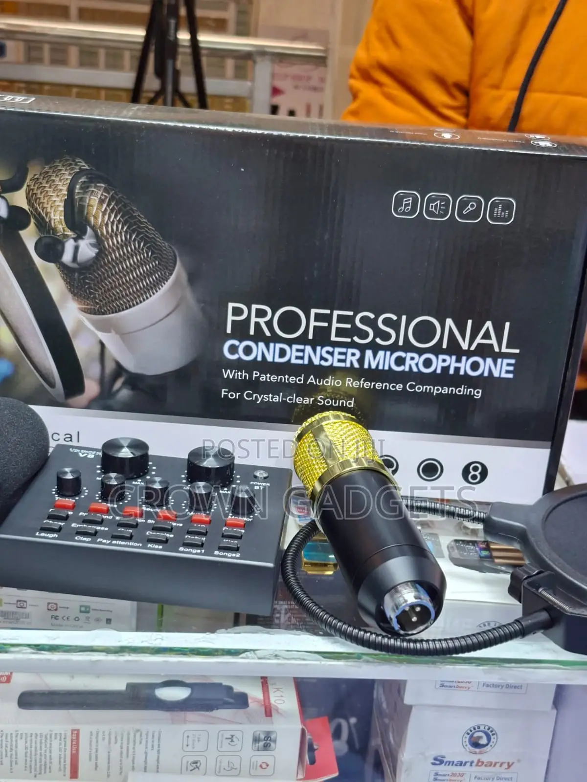 Bm800 V8 Live Streaming Microphone Kit for Youtube Tiktok