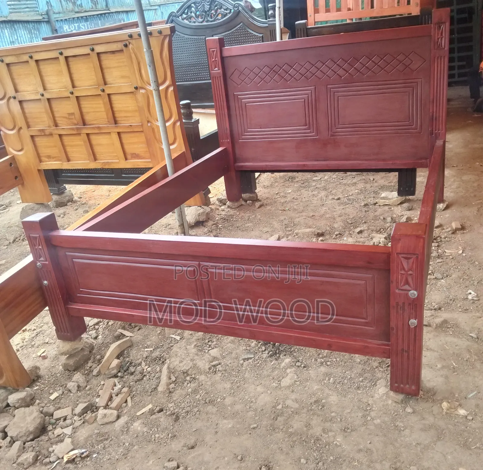 Regal Crest Handcrafted 5ft by 6ft Wood Bed Frame