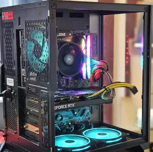 New Desktop Computer MSI 16GB AMD Ryzen 7 HDD+SSD 512GB