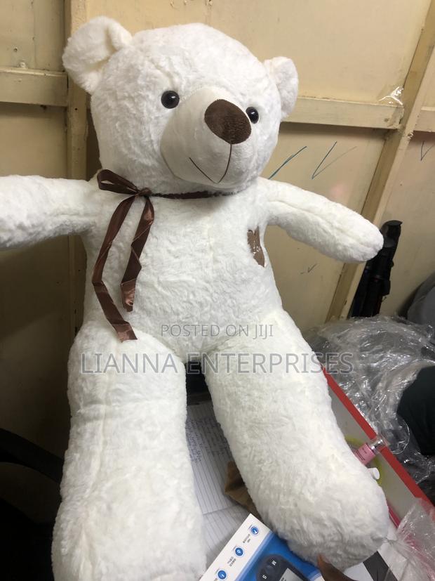Giant White 100cm Teddy Bear