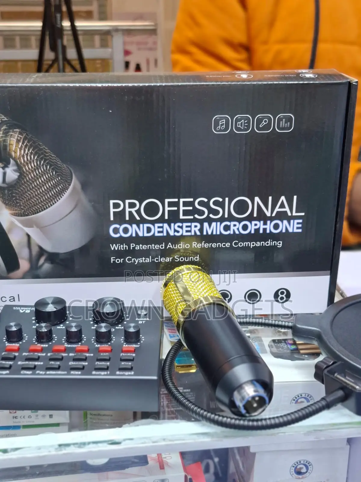 Bm800 Professional Recording Kit for Podcast Live Streaming