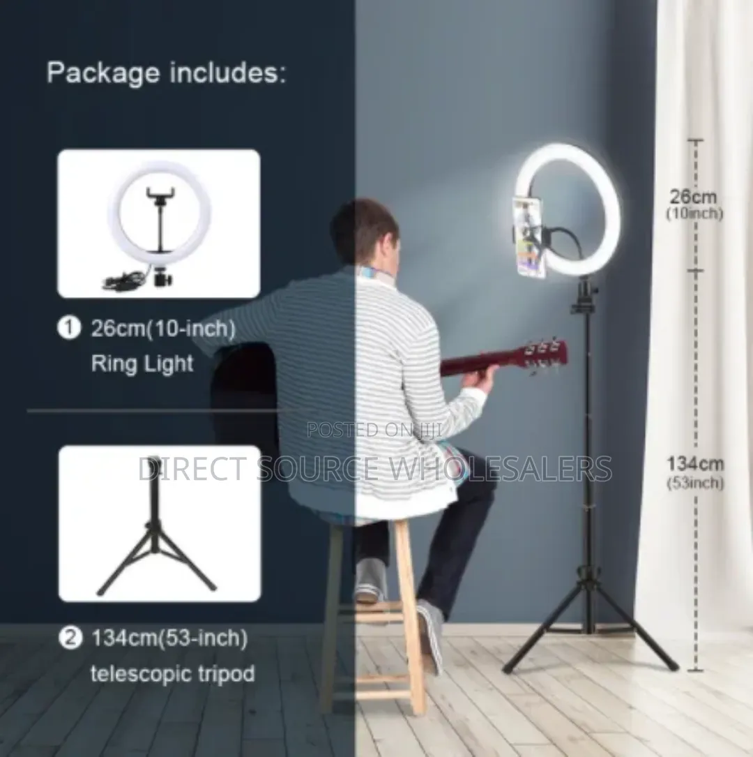 Portable Ring Light 12 Inches Ringlight
