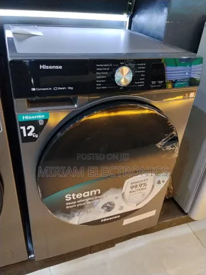 Hisense Washing Machine 12kg Front Load 2 Years Warranty