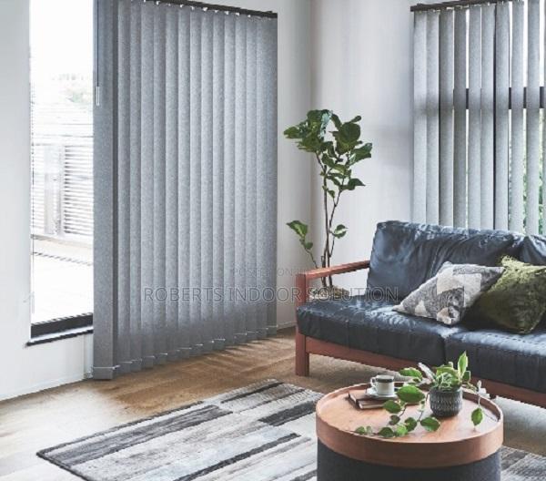 Chainless Vertical Blinds - main view