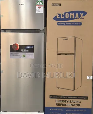 Ecomax 230 Litres Dark Silver Double Door Refrigerator.