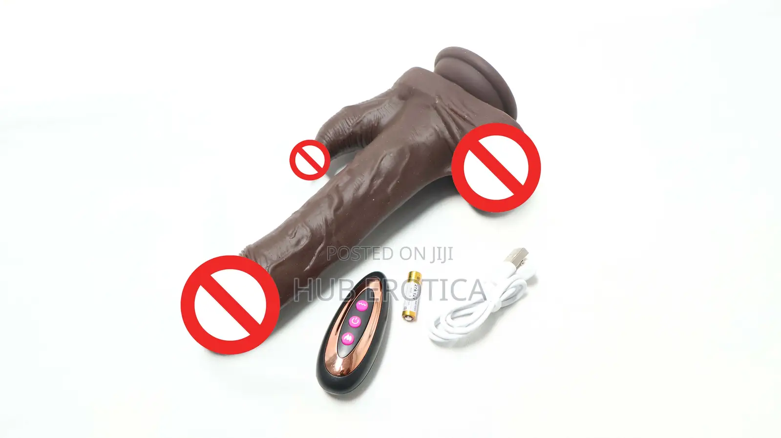 Realistic Licking, Thrusting Heating Dildo