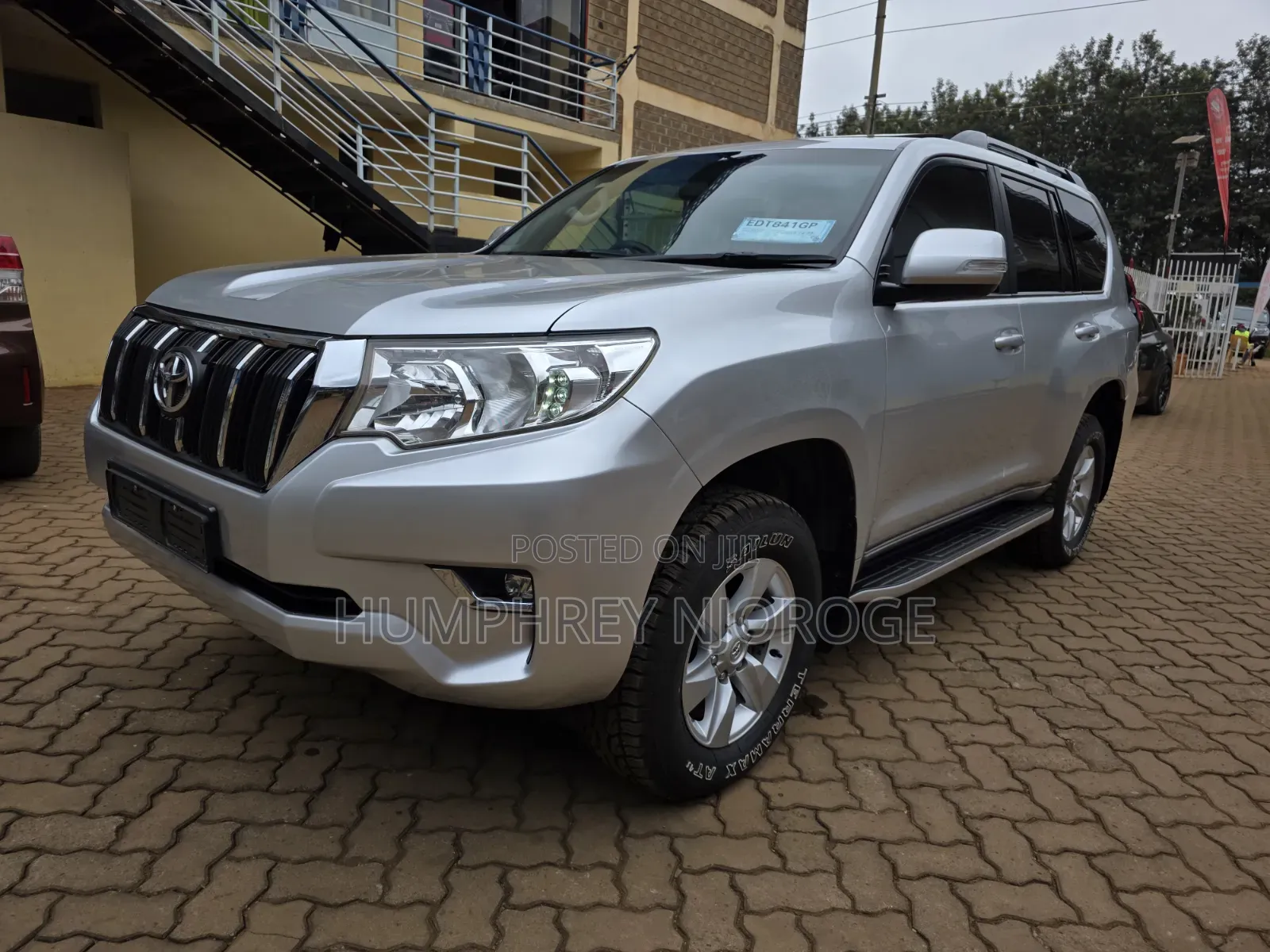 Toyota Land Cruiser Prado 3.0 190hp 2018 Silver