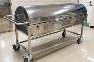 Stainless Steel Mortuary Trolley