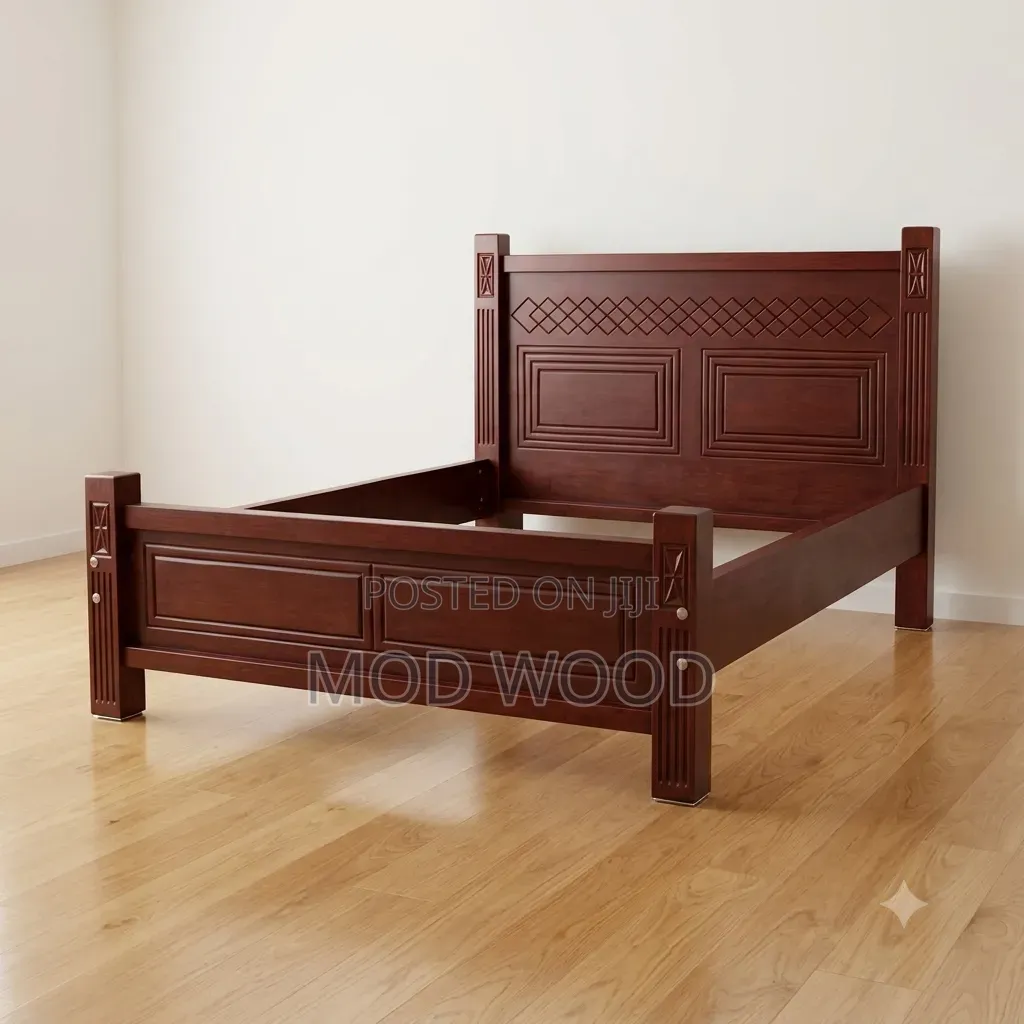 Regal Crest Handcrafted 5ft by 6ft Wood Bed Frame