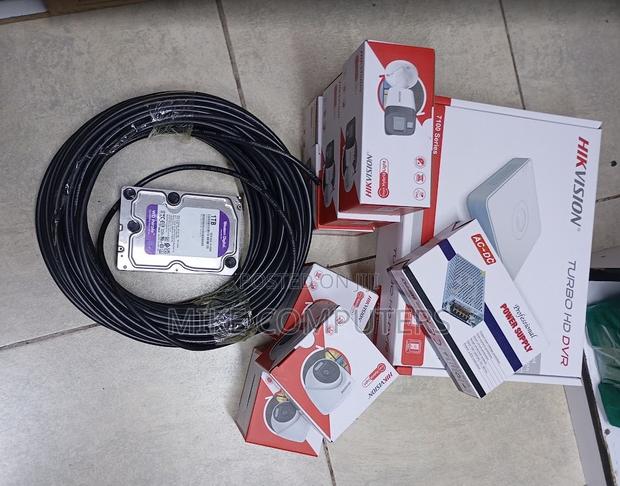 Hikvision 4 Channel CCTV Kit With Mobile Viewing - main view