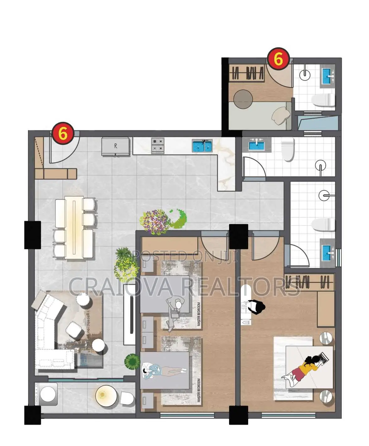 1bdrm Apartment in Raphta Road Area for sale