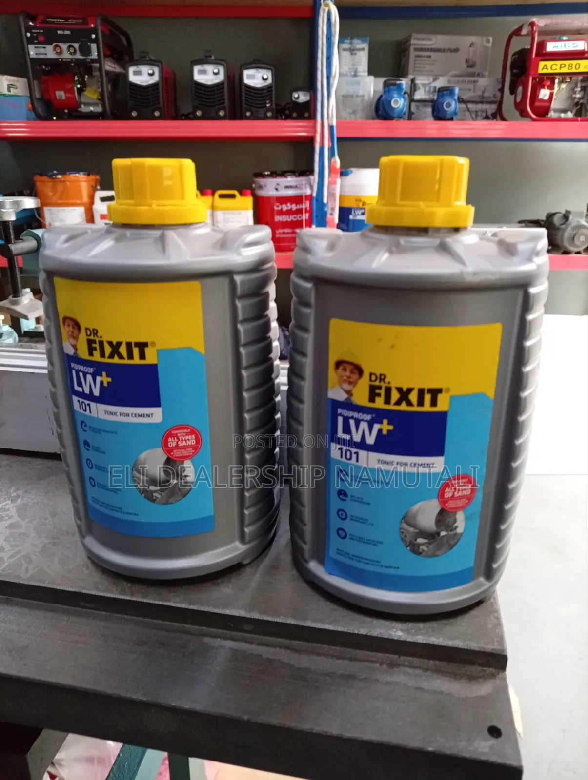 Dr. Fixit Lw+ 101 Waterproof Concrete Admixture/Prevents Dampness