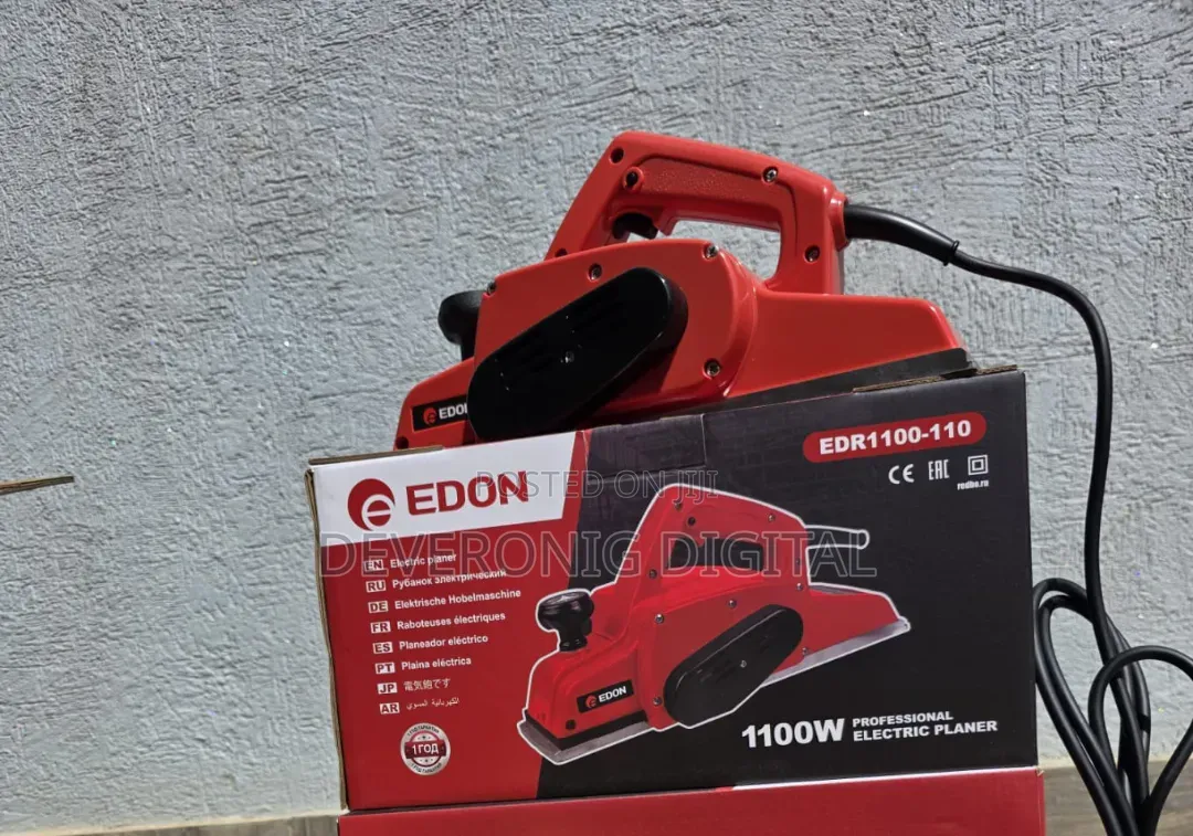 Edon Electric Planer 1100watts 
Comes With Extra Blade