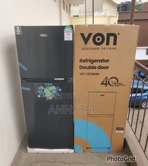 197 Litres No Frost Von Fridge
