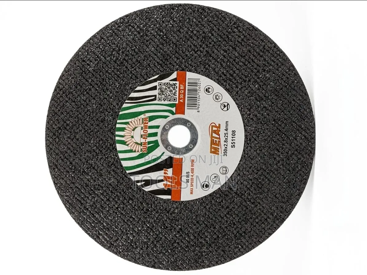 Sun-Flower 14 Inch Metal Cutting Disc 350mm Abrasive Wheel.