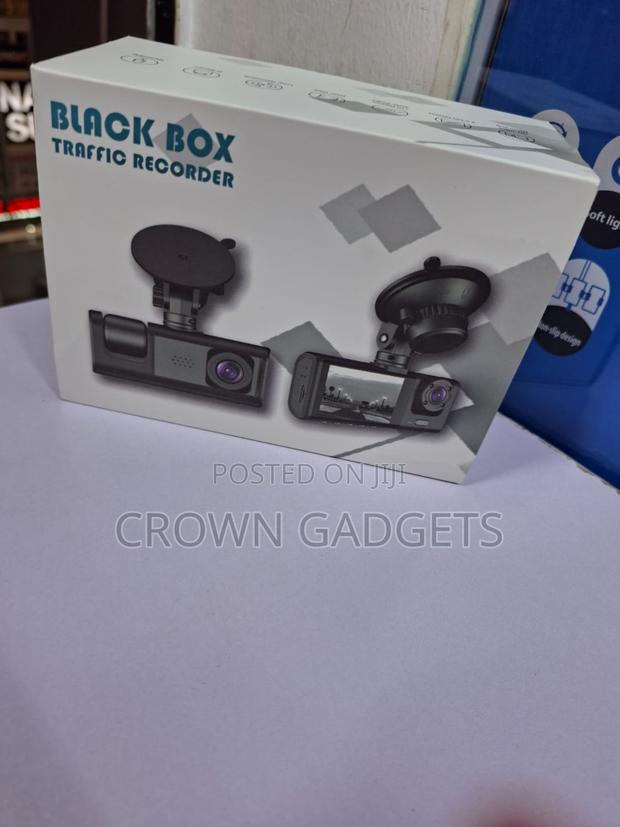 Black Box 1080p Dash Camera With Rear Camera and G Sensor