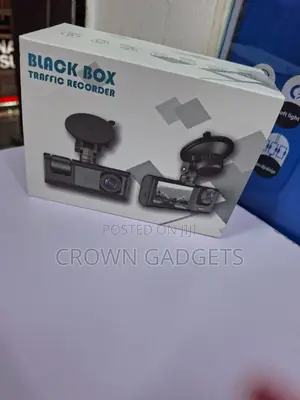 Black Box 1080p Dash Camera With Rear Camera and G Sensor