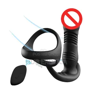 App-Controlled Vibrating Prostate Massager With Stretching Vibration