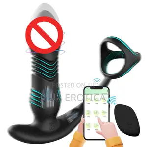 App-Controlled Vibrating Prostate Massager With Stretching Vibration