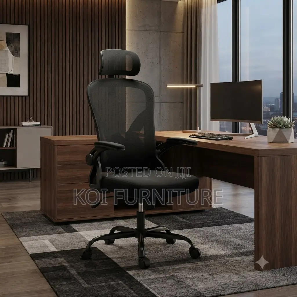 Office Chairs; Ergonomic High-Back Support Staff Office Chairs