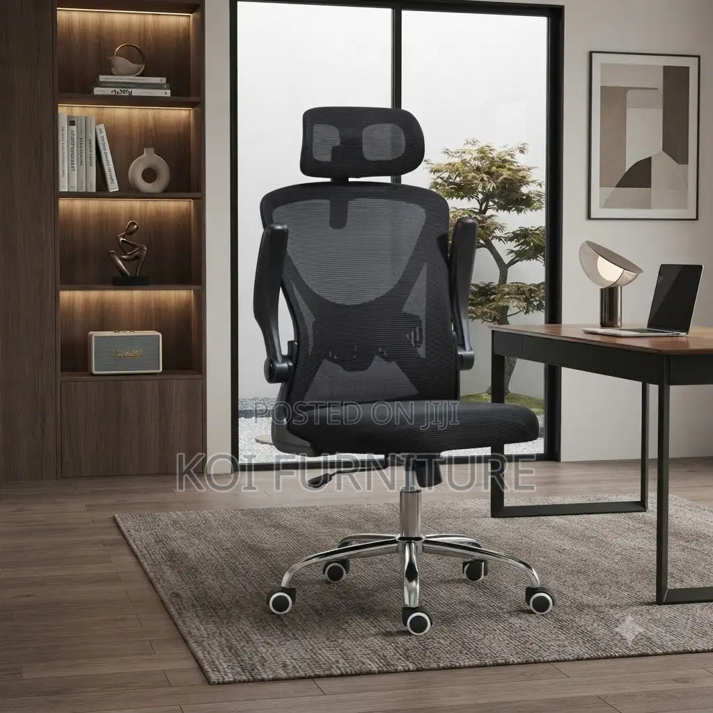 Office Chairs; Ergonomic High-Back Support Staff Office Chairs
