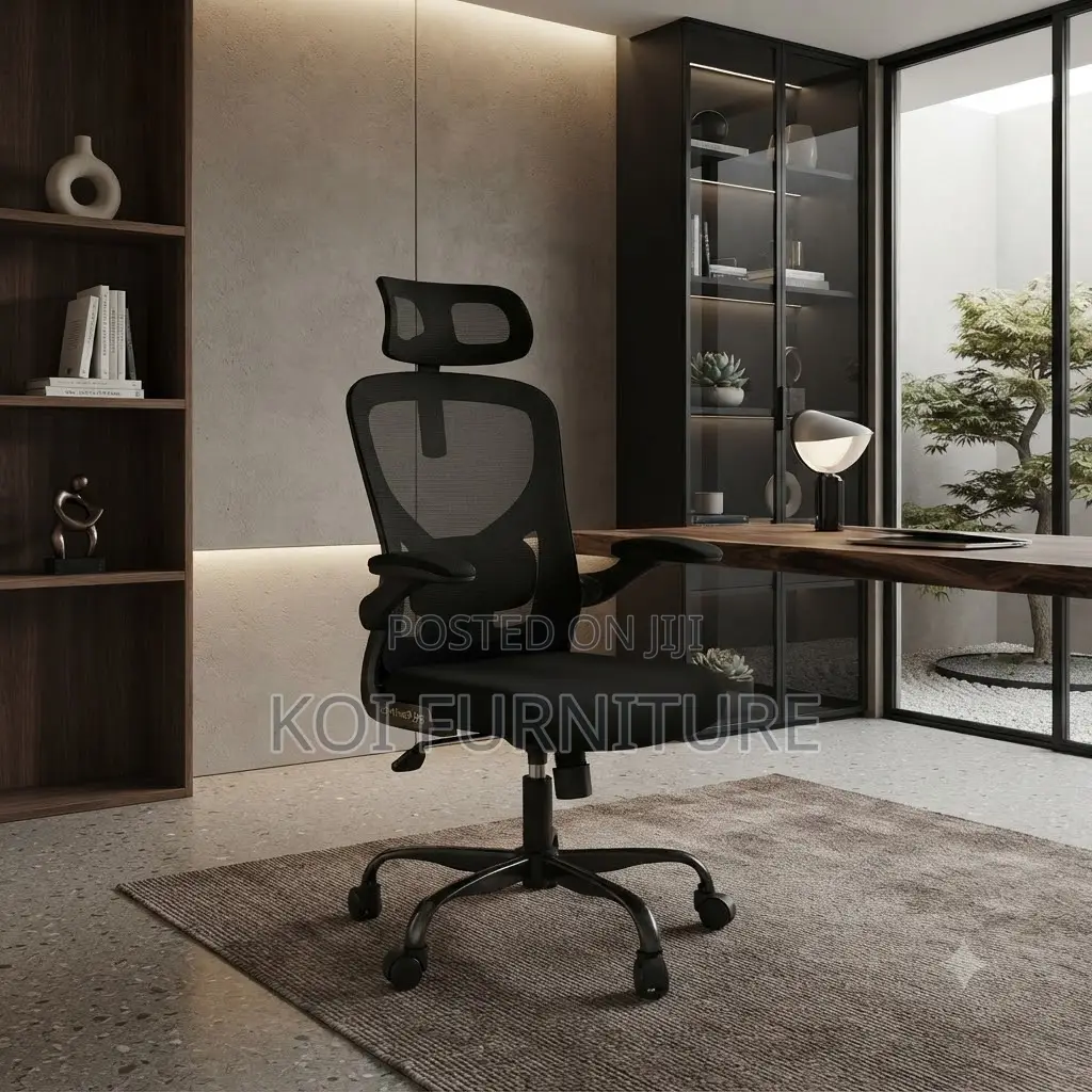 Office Chairs; Ergonomic High-Back Support Staff Office Chairs