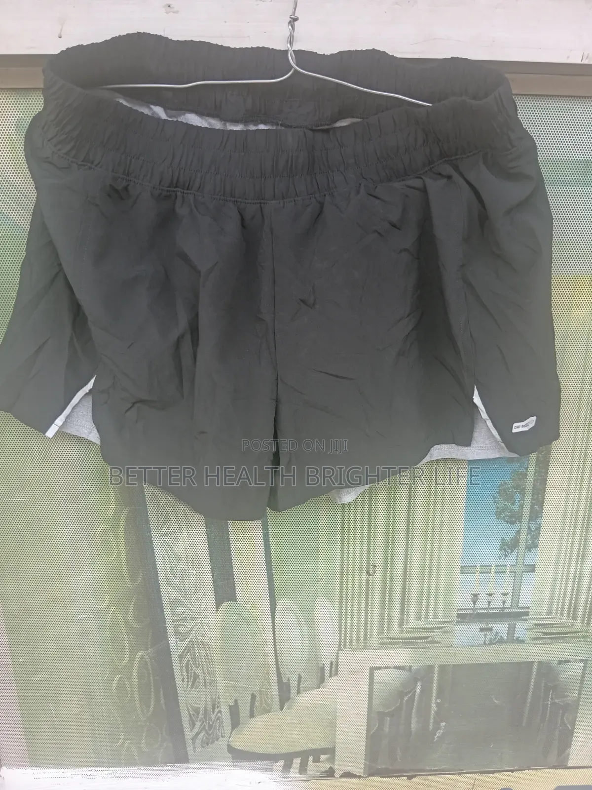 2_in1gym Shorts With (Built-in Compression Liner)
