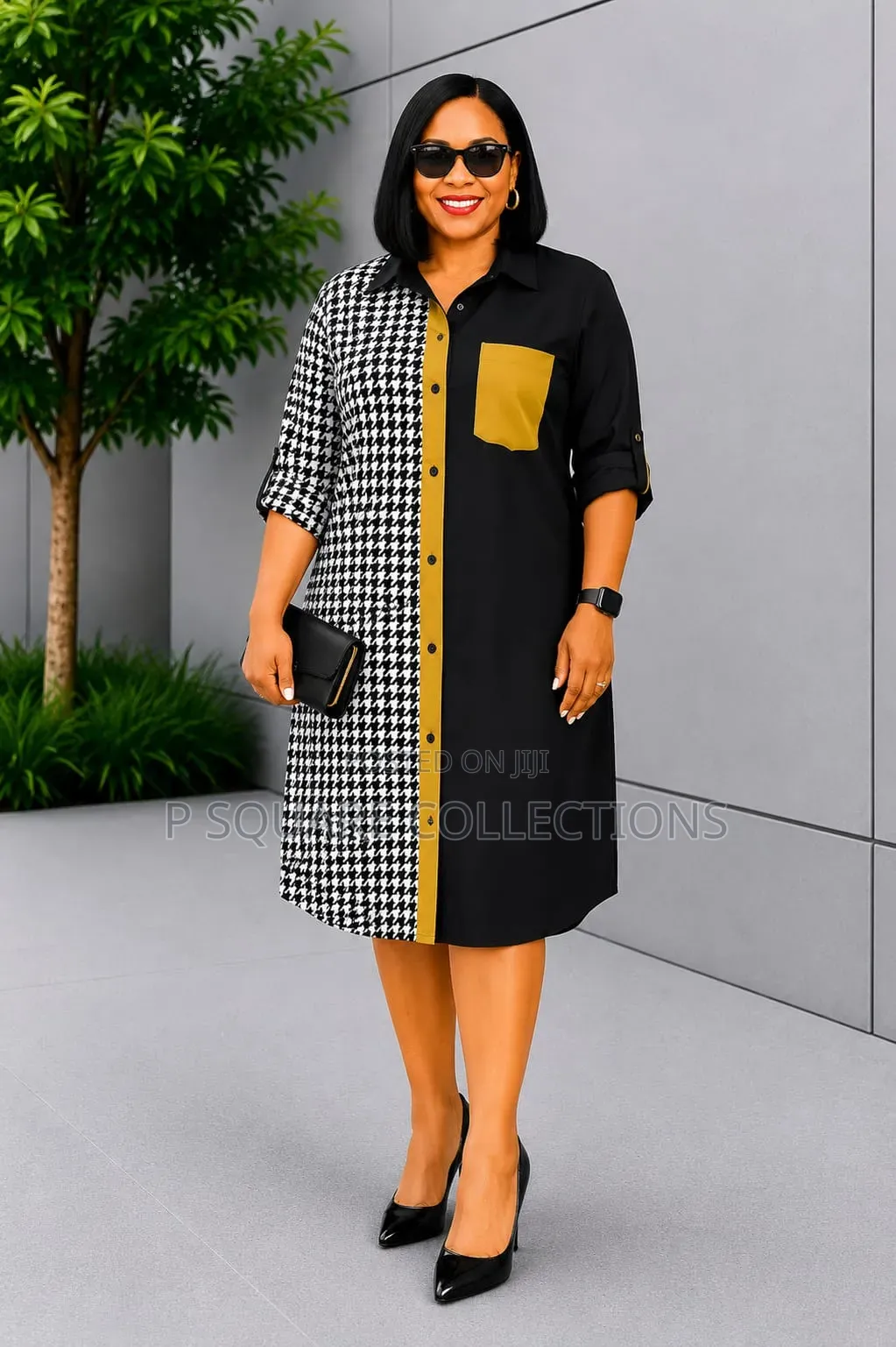 Fancy Shirt Dress