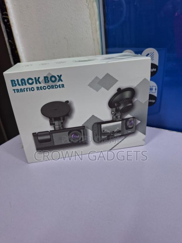 3 in 1 Black Box Traffic Recorder for Vehicle Security - thumbnail 2