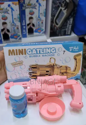 Mini Gatling Bubble Machine