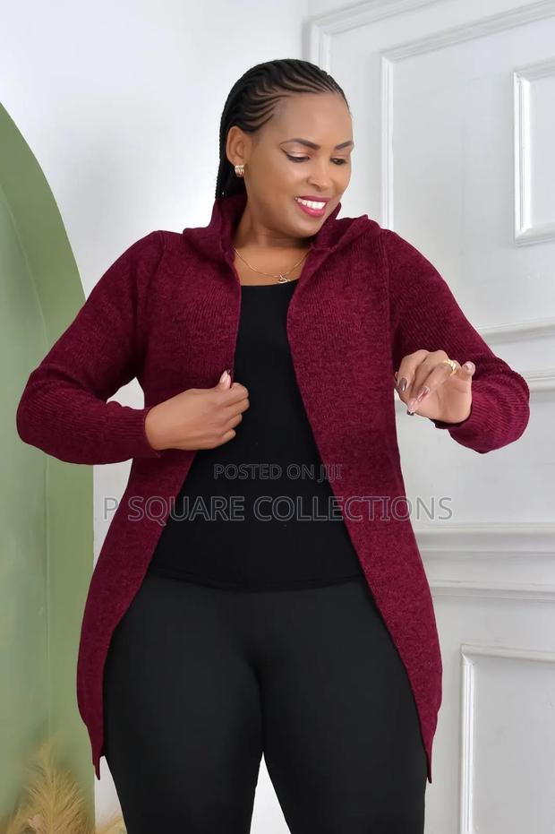 Plain Hood Sweaters. Free Sizes - thumbnail 2