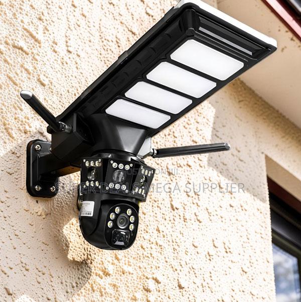 4g PTZ Mobile Monitoring Solar Camera With Led Solar Street Light