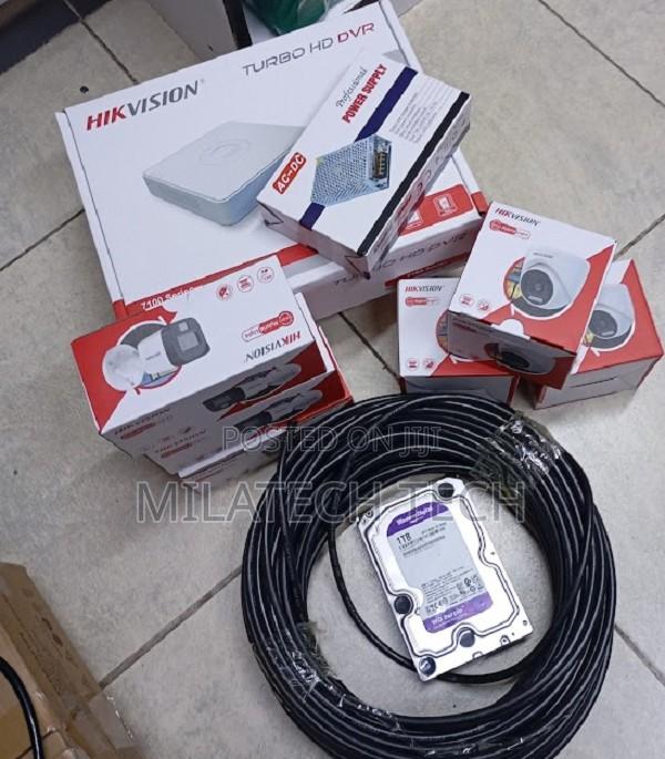 Hikvision 8 Camera Ai CCTV System – Smart Hybrid Security Package