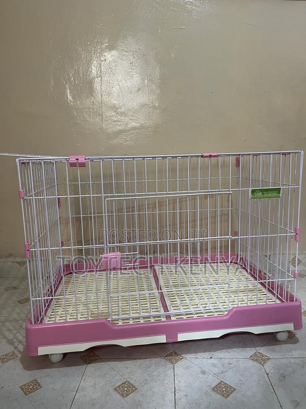 Big Pink Animal Cage - thumbnail 2
