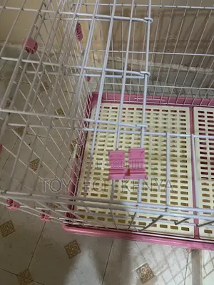 Big Pink Animal Cage