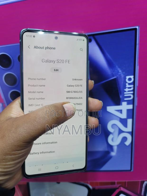 Samsung Galaxy S20 FE 128 GB Blue - thumbnail 3
