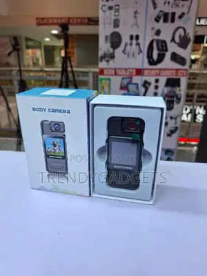 Mini Body Camera With Night Vision and Rotating Lens