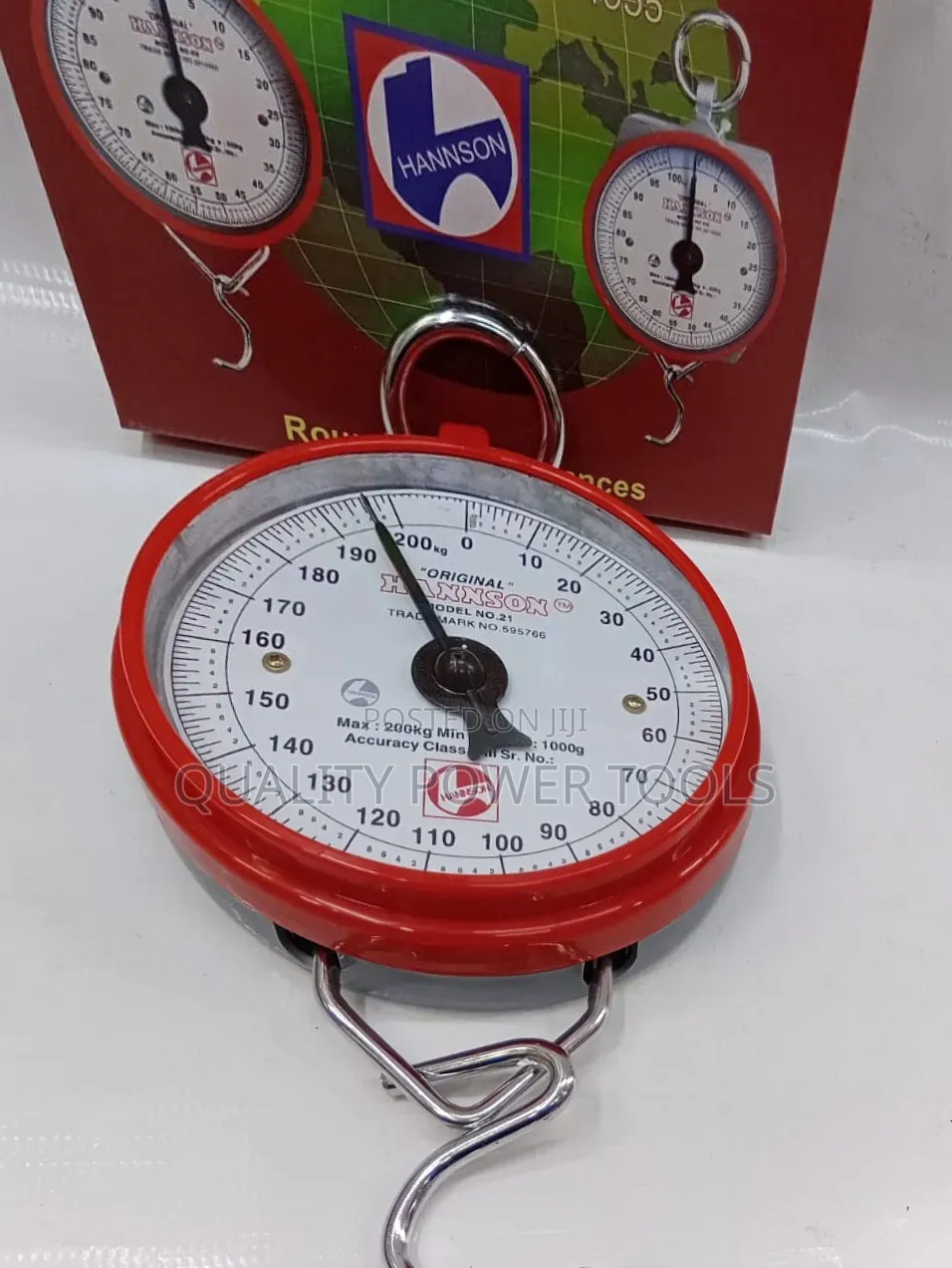 Original Weighing Scale Heavy Duty Portable, Hook Type 100kg