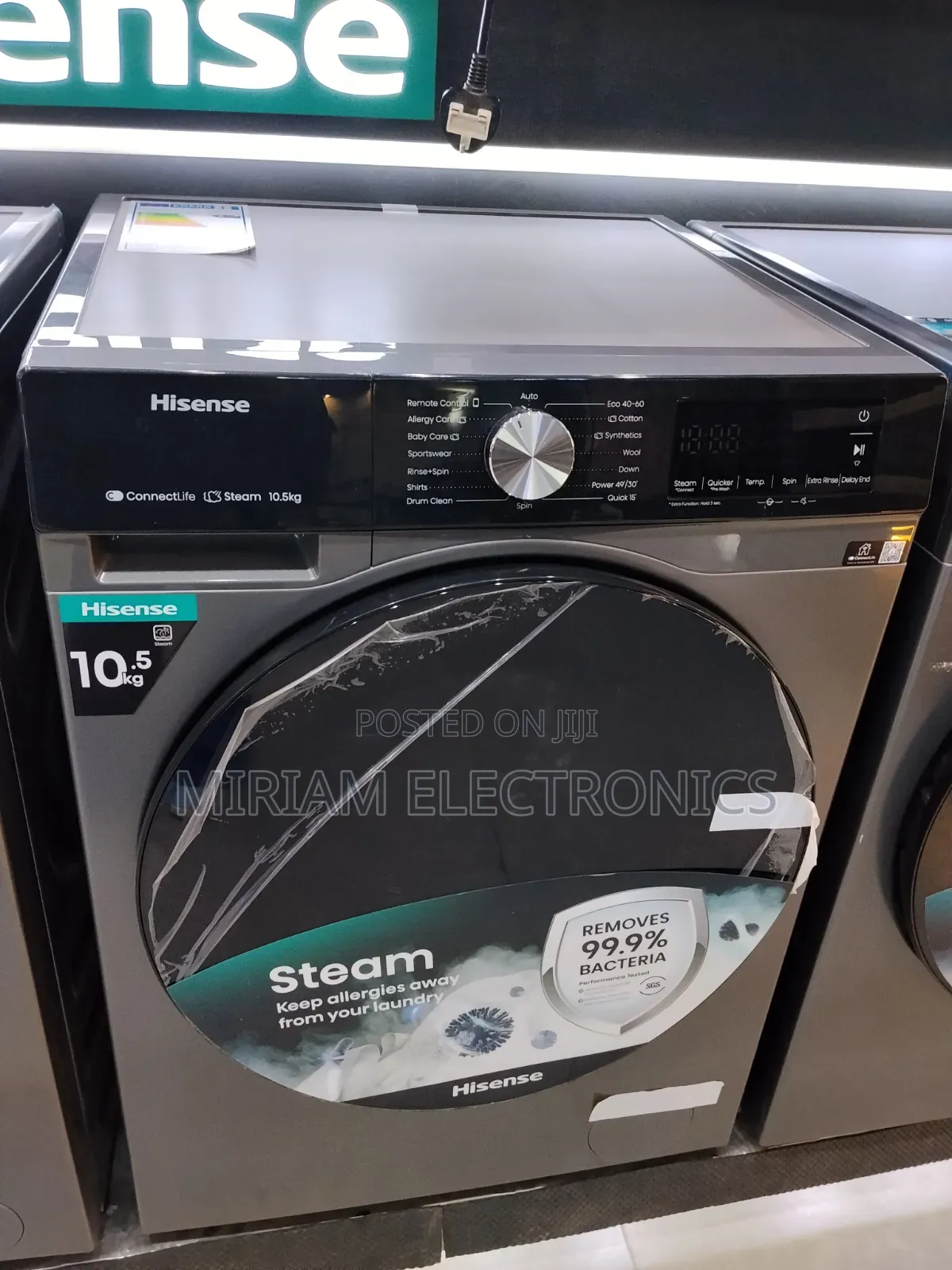 Hisense 10.5 /6kg Wash and Dry Front Load