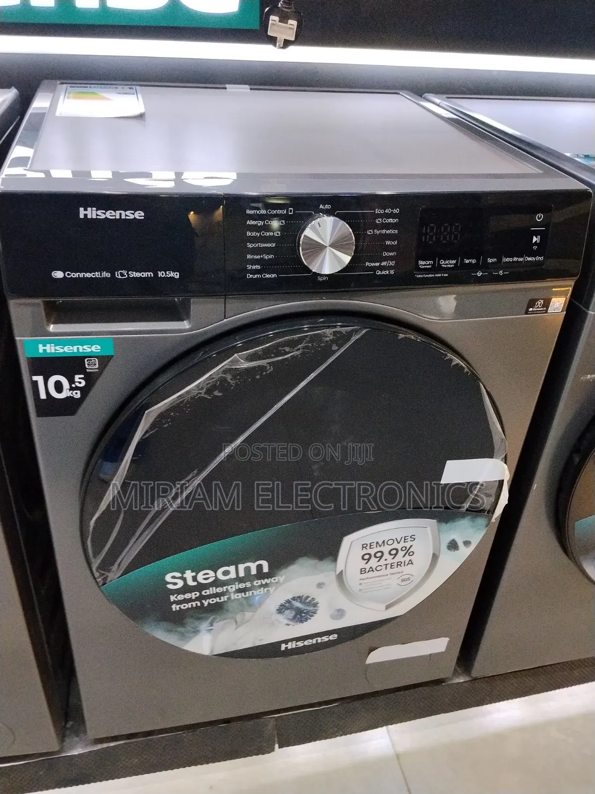 Hisense 10.5 /6kg Wash and Dry Front Load