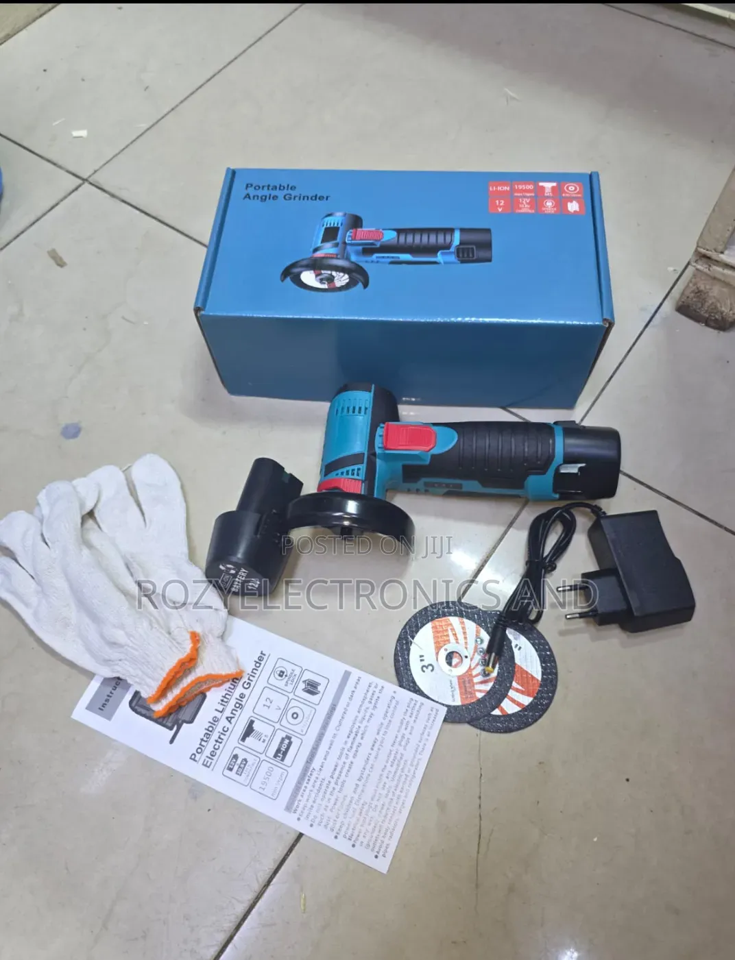Cordless Min Grinder 3"