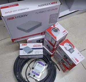 Hikvision 4ch CCTV Kit With Night Vision Cameras
