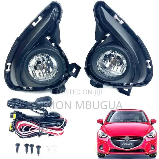 Mazda Demio 2014 Foglight Set(Foglights,Covers ,Housing)